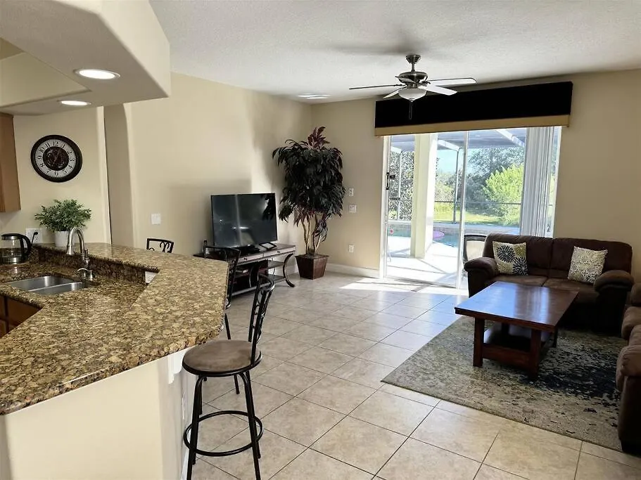 537 -Beautiful Private Home With Pool, Spa And Balcony Off Bedroom Davenport Villa