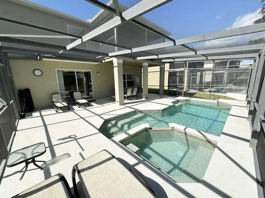 537 -Beautiful Private Home With Pool, Spa And Balcony Off Bedroom Davenport 0*,  United States