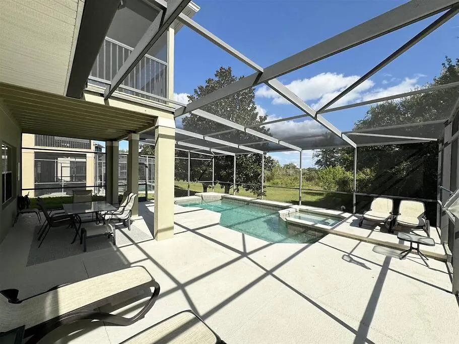 537 -Beautiful Private Home With Pool, Spa And Balcony Off Bedroom Davenport Villa